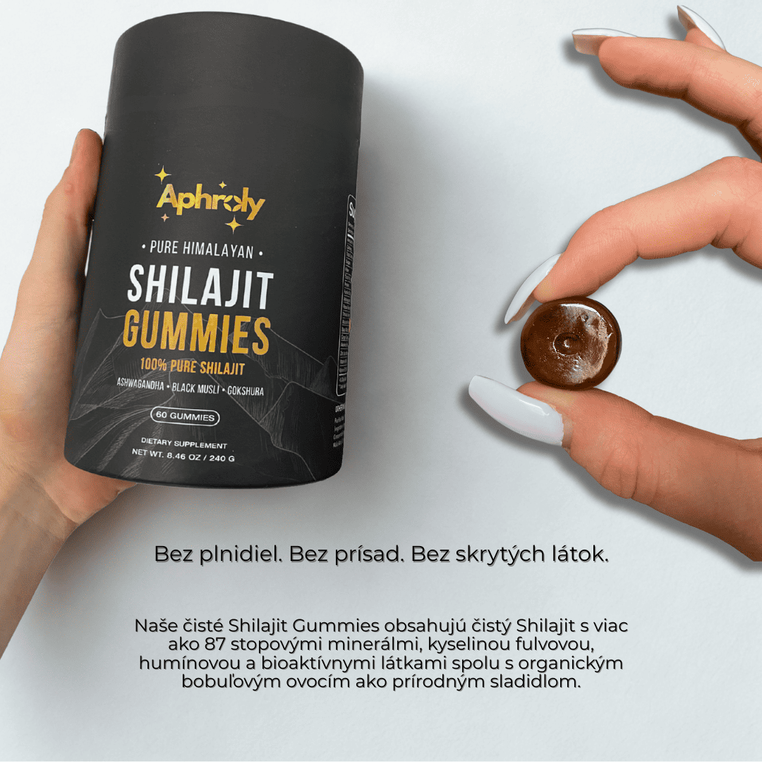 Shilajit Čistý z Himalájí – Aphroly®