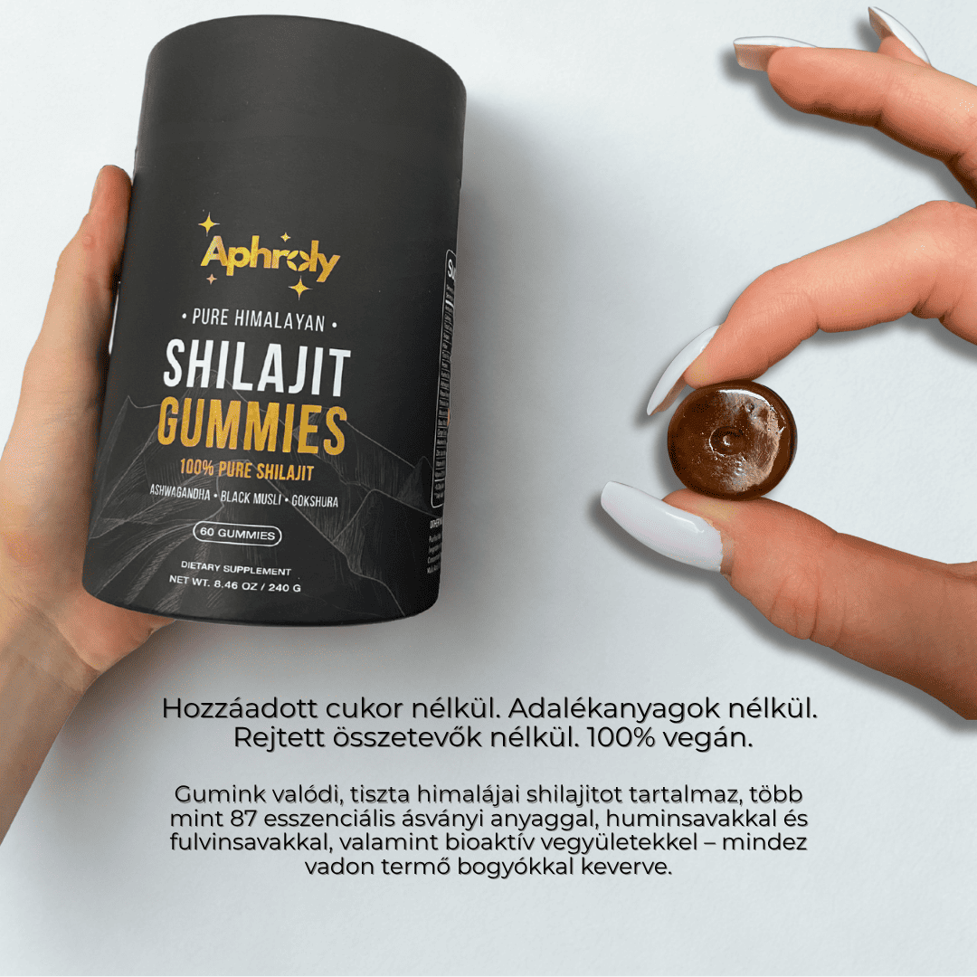 Himalájai Tiszta Shilajit Gumicukor – Aphroly®