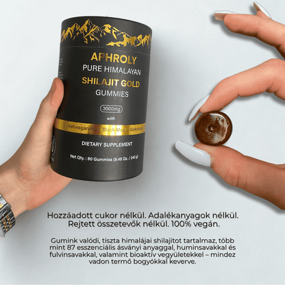 Himalájai Tiszta Shilajit Gumicukor – Aphroly®