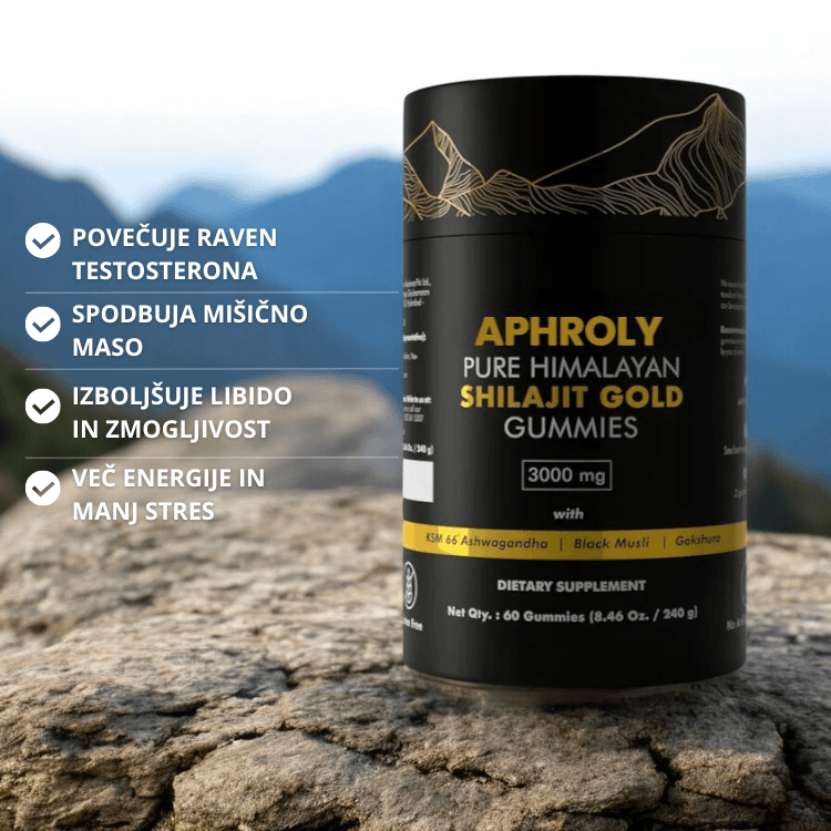 Aphroly® Shilajit gumijasti bonboni