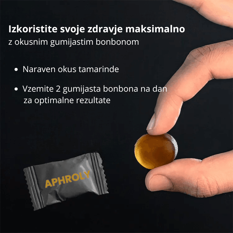 Aphroly® Shilajit gumijasti bonboni